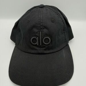 Alo Black Baseball Cap